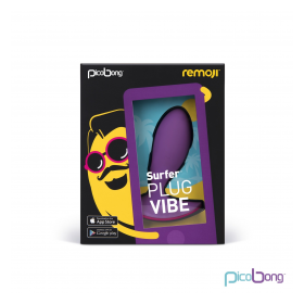 Picobong Surfer Vibrador con App Remoji